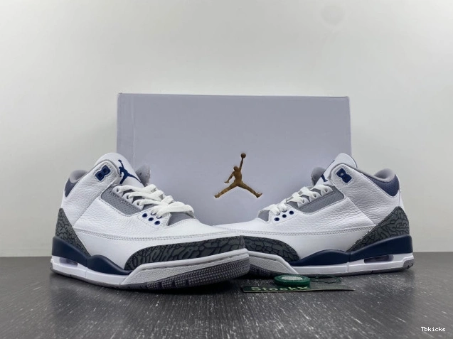 Rep TBK Midnight CT8532-140 3 Air Jordan Navy 0710